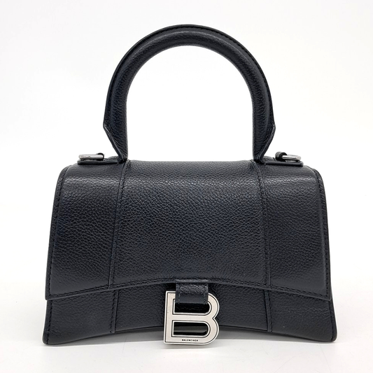 Balenciaga Hourglass Top Handle Bag Xs (592833) (10012348)