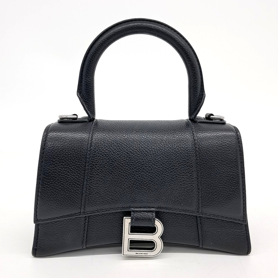 Balenciaga Hourglass Top Handle Bag Xs (592833) (10012348)