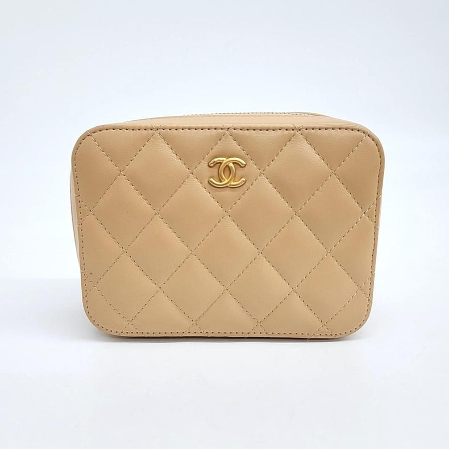 Chanel Lambskin Golden Ball Mini Camera Bag (4131165)