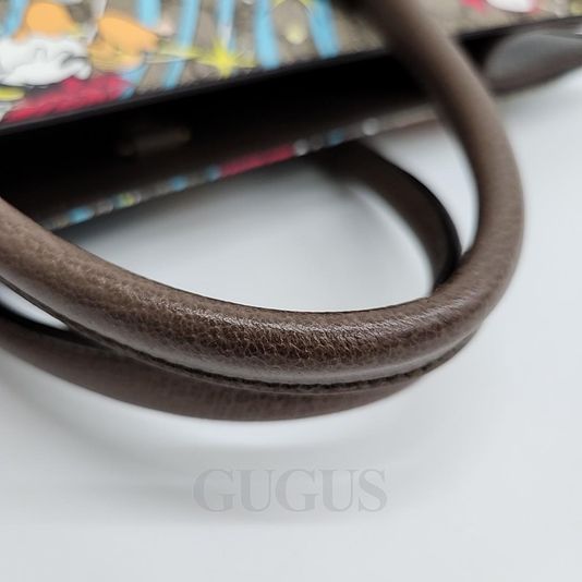 Gucci X Disney Donald Duck Tote And Shoulder Bag (650037) (5713253)