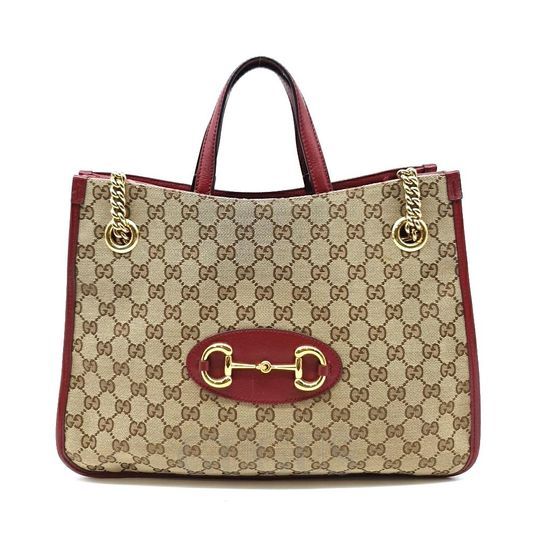 Gucci 1955 Horsebit Medium Tote Bag (621144) (9862215)