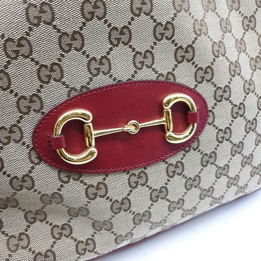 Gucci 1955 Horsebit Medium Tote Bag (621144) (9862215)