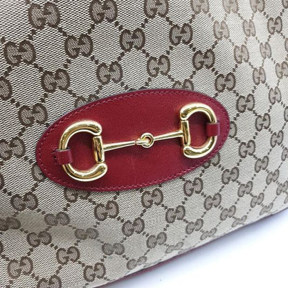 Gucci 1955 Horsebit Medium Tote Bag (621144) (9862215)