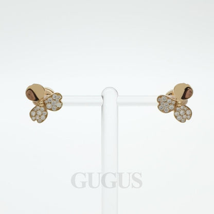 Tiffany Diamond Mini Paper Flower Earrings (9772377)