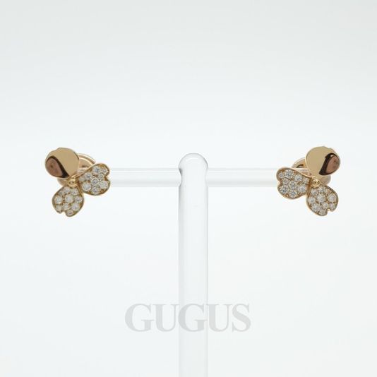 Tiffany Diamond Mini Paper Flower Earrings (9772377)