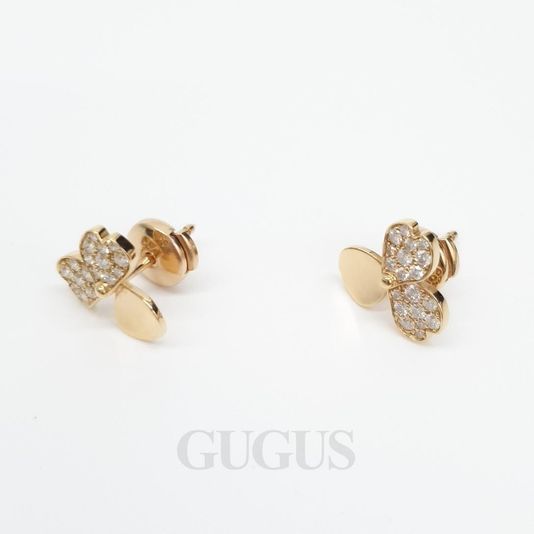 Tiffany Diamond Mini Paper Flower Earrings (9772377)