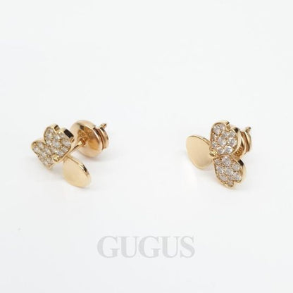 Tiffany Diamond Mini Paper Flower Earrings (9772377)