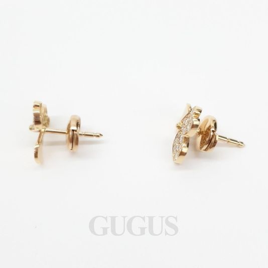 Tiffany Diamond Mini Paper Flower Earrings (9772377)