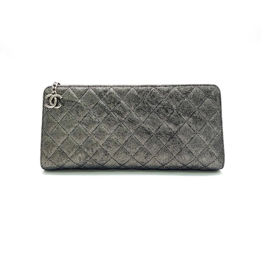 Chanel metallic clutch (8000223)