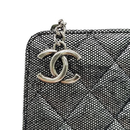 Chanel metallic clutch (8000223)