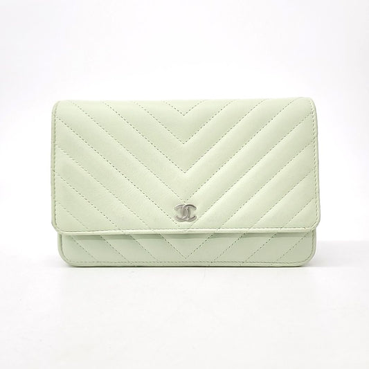 Chanel Chevron WOC Mini Cross Bag (10022835)
