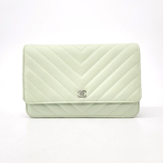 Chanel Chevron WOC Mini Cross Bag (10022835)
