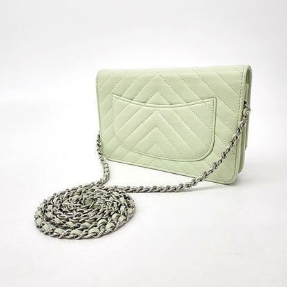 Chanel Chevron WOC Mini Cross Bag (10022835)