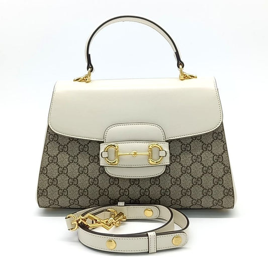 Gucci Horsebit 1955 Tote And Shoulder Bag (702049) (10151193)
