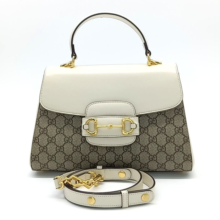 Gucci Horsebit 1955 Tote And Shoulder Bag (702049) (10151193)