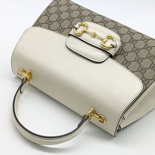 Gucci Horsebit 1955 Tote And Shoulder Bag (702049) (10151193)
