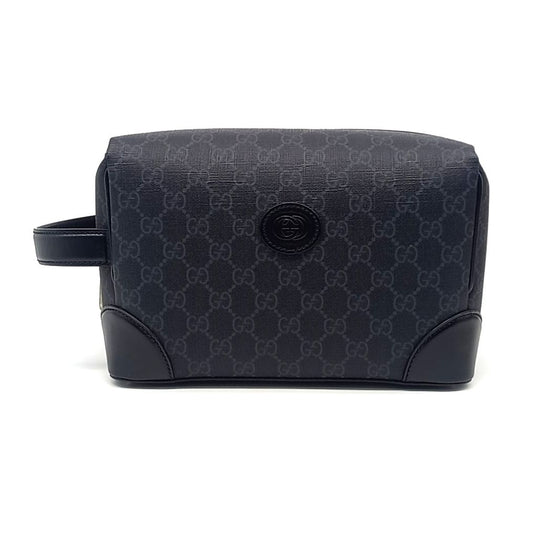 Gucci Interlocking GG Supreme Toiletry Pouch (739453) (10116970)
