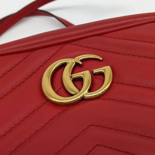 Gucci Marmont Matelasse Mini Cross Bag (448065) (10120591)