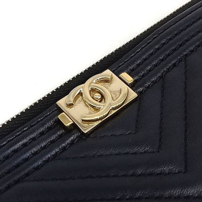 Chanel Chevron Boy Clutch Large (10124964)