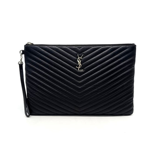 Saint Laurent Monogram Clutch (440222) (10125911)