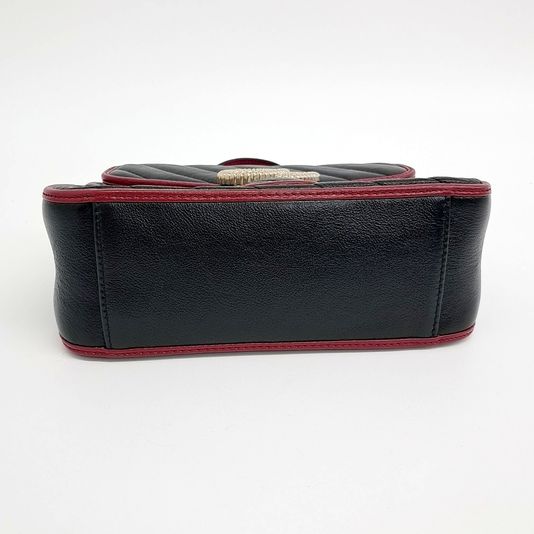 Gucci GG Marmont mini top handle bag (583571) (10126671)