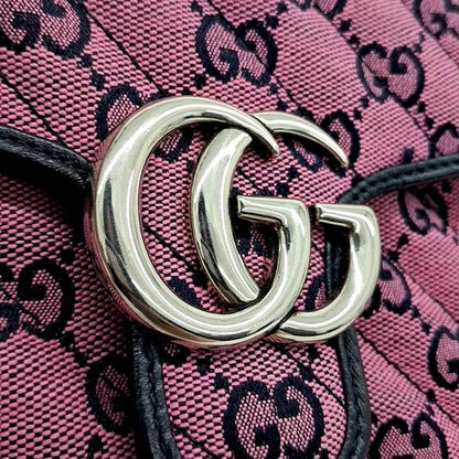 Gucci GG Marmont mini top handle bag (583571) (10126859)