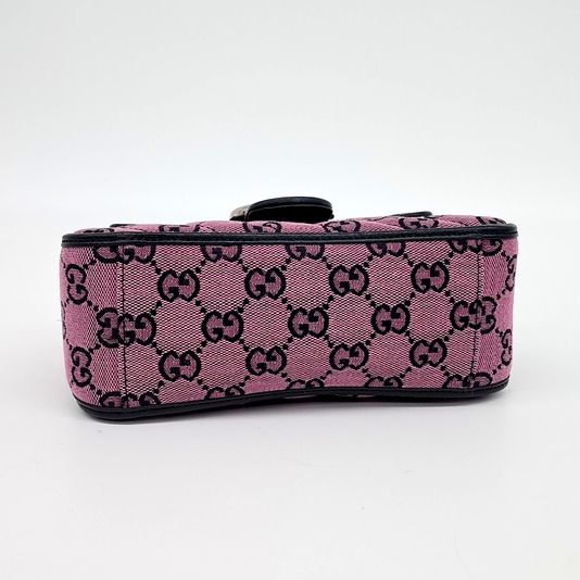 Gucci GG Marmont mini top handle bag (583571) (10126859)