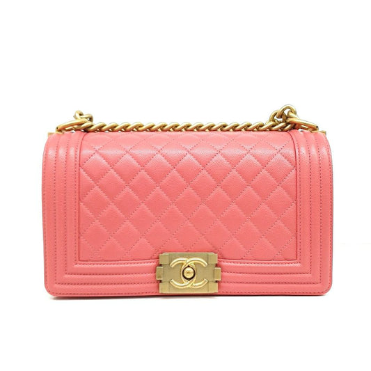 Chanel Caviar Boy Bag Medium (10127624)