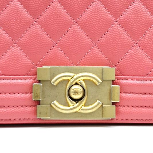 Chanel Caviar Boy Bag Medium (10127624)