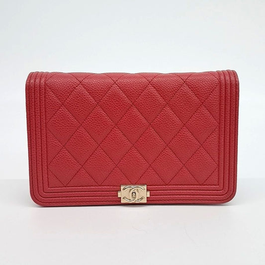 Chanel Caviar Woc Boy Mini Cross Bag (10130419)