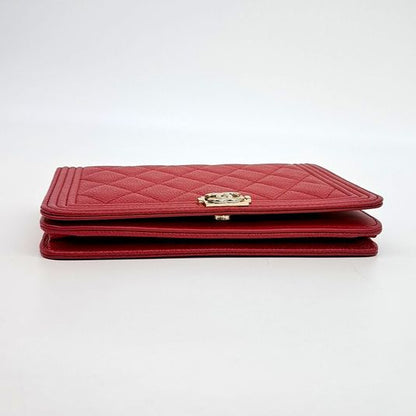 Chanel Caviar Woc Boy Mini Cross Bag (10130419)