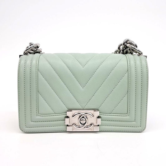 Chanel Chevron Boy Bag Small (10138362)