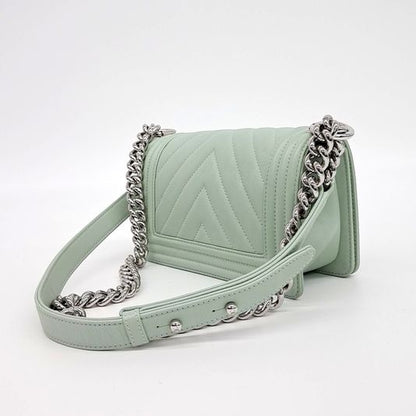 Chanel Chevron Boy Bag Small (10138362)