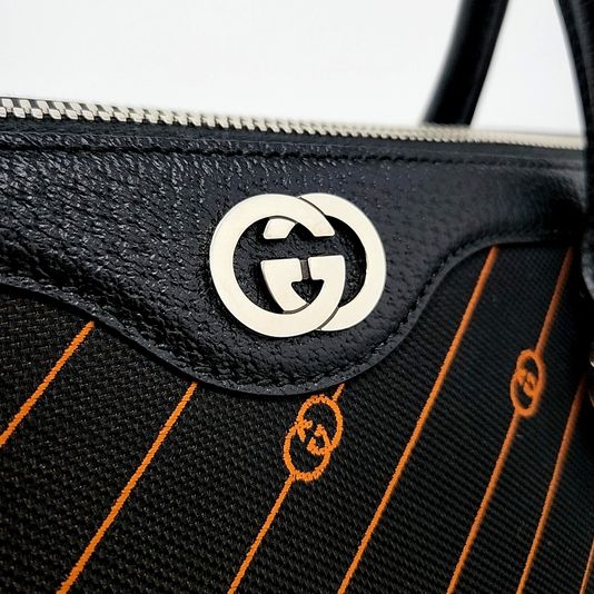 Gucci Interlocking Gg Jacquard Duffel Bag (756781) (10139354)