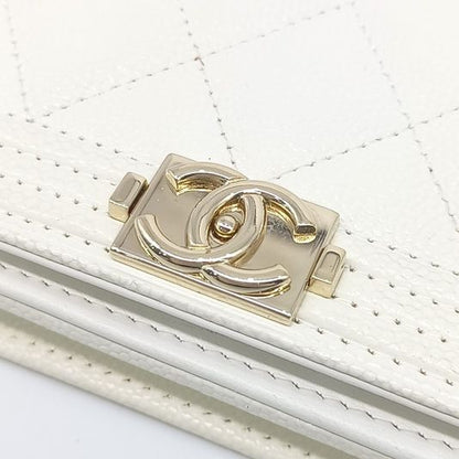 Chanel Caviar Boy Woc Mini Cross Bag (10140052)