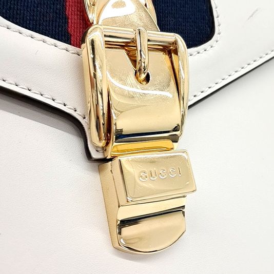 Gucci Sylvie Mini Tote And Crossbody Bag (470270) (10146442)