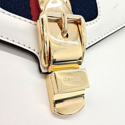 Gucci Sylvie Mini Tote And Crossbody Bag (470270) (10146442)