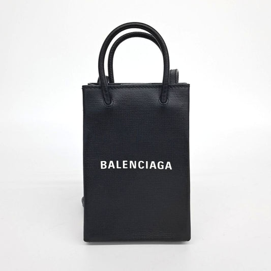 Balenciaga Shopping Phone Holder Bag (593826) (10150230)
