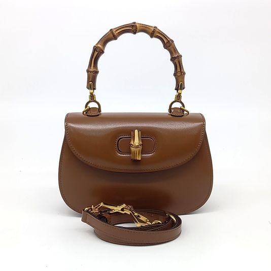 Gucci Bamboo 1947 Small Top Handle Bag (675797) (10153654)