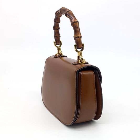 Gucci Bamboo 1947 Small Top Handle Bag (675797) (10153654)