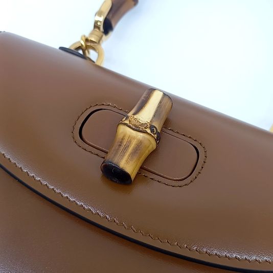 Gucci Bamboo 1947 Small Top Handle Bag (675797) (10153654)