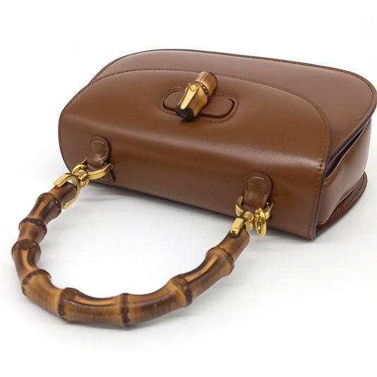 Gucci Bamboo 1947 Small Top Handle Bag (675797) (10153654)