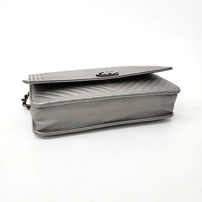 Chanel Caviar Chevron Woc Mini Cross Bag A80287 (10154313)