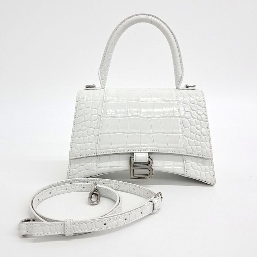 Balenciaga Hourglass Top Handle Bag S (593546) (10157751)