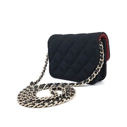 Chanel Fabric Mini Chain Cross Bag (10159397)