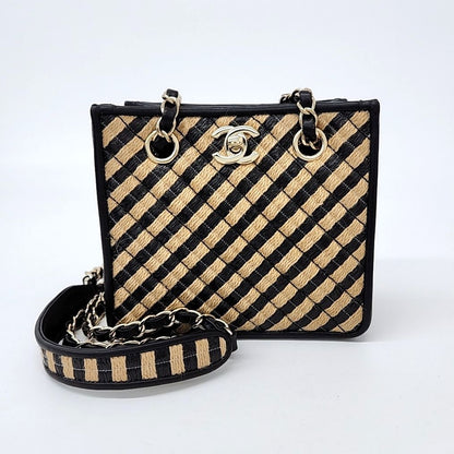 Chanel Raffia Mini Bucket Bag (10165424)