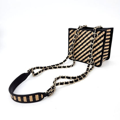 Chanel Raffia Mini Bucket Bag (10165424)