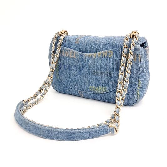 Chanel Denim Shoulder Bag (10168346)