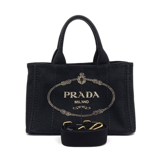 Prada Canapa Tote And Shoulder Bag (1bg439) (10168429)