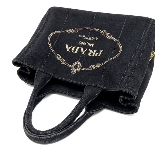 Prada Canapa Tote And Shoulder Bag (1bg439) (10168429)